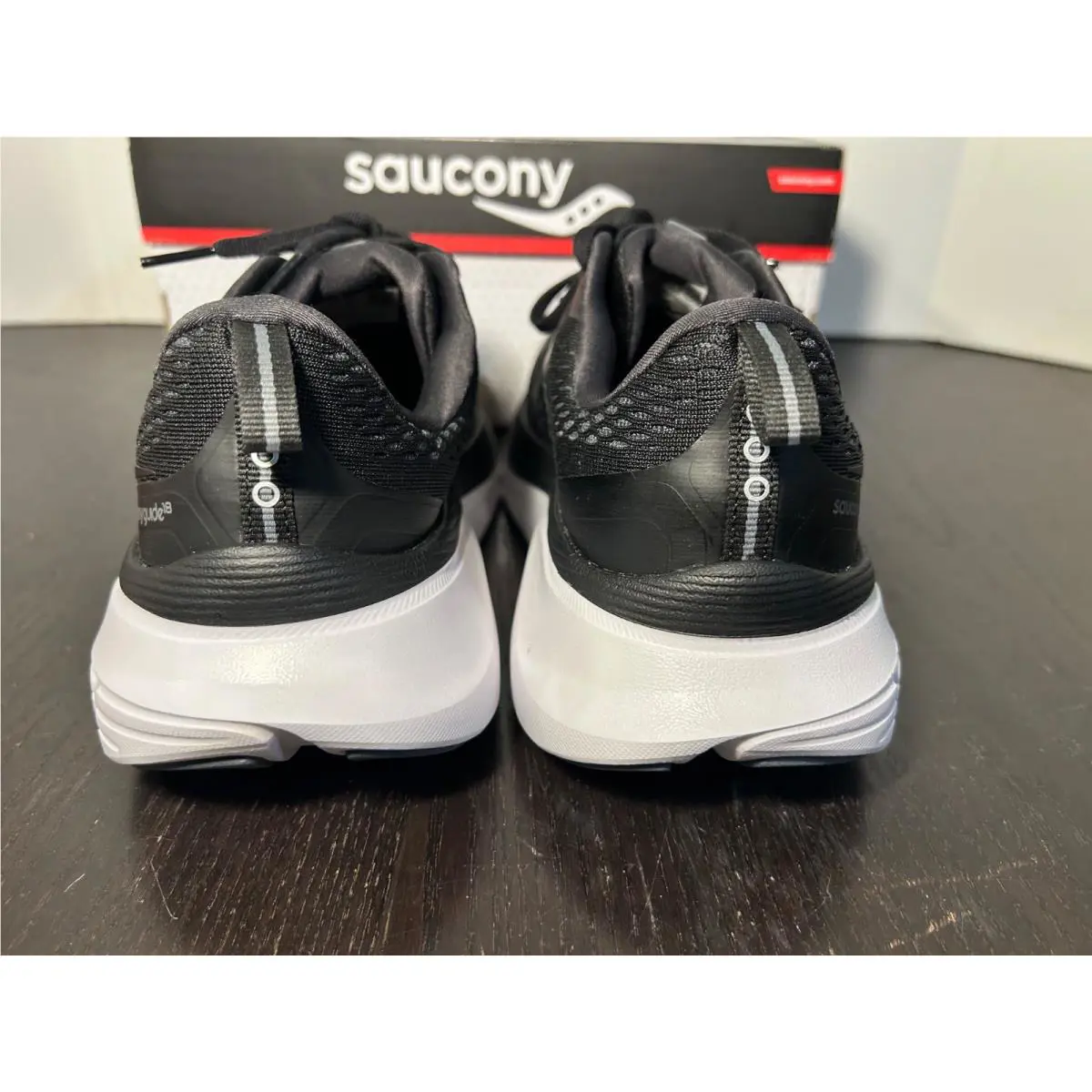 Saucony shoes - Black, White 7