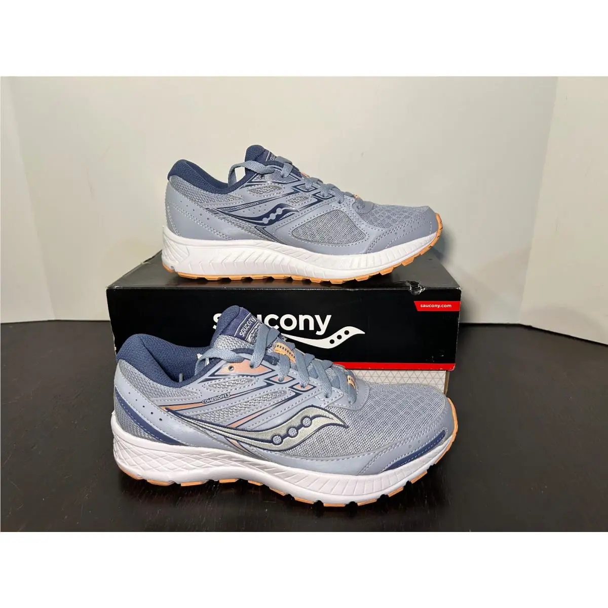 Saucony shoes - Saucony Cohesion 13 - Cohesion - Blue, Orange 0