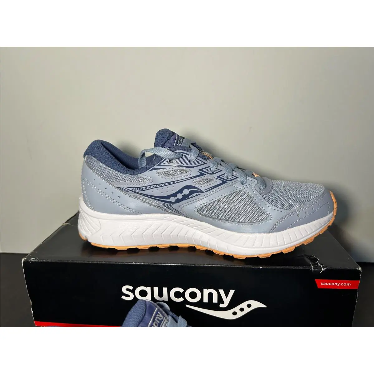 Saucony shoes - Saucony Cohesion 13 - Cohesion - Blue, Orange 1
