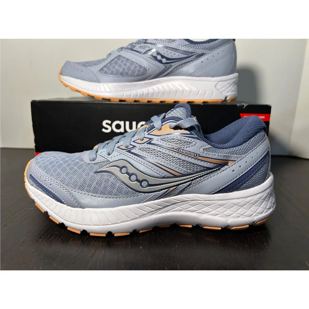 Saucony shoes - Saucony Cohesion 13 - Cohesion - Blue, Orange 5