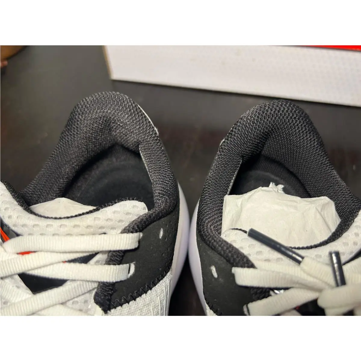 Saucony shoes - White, Black, Red 8