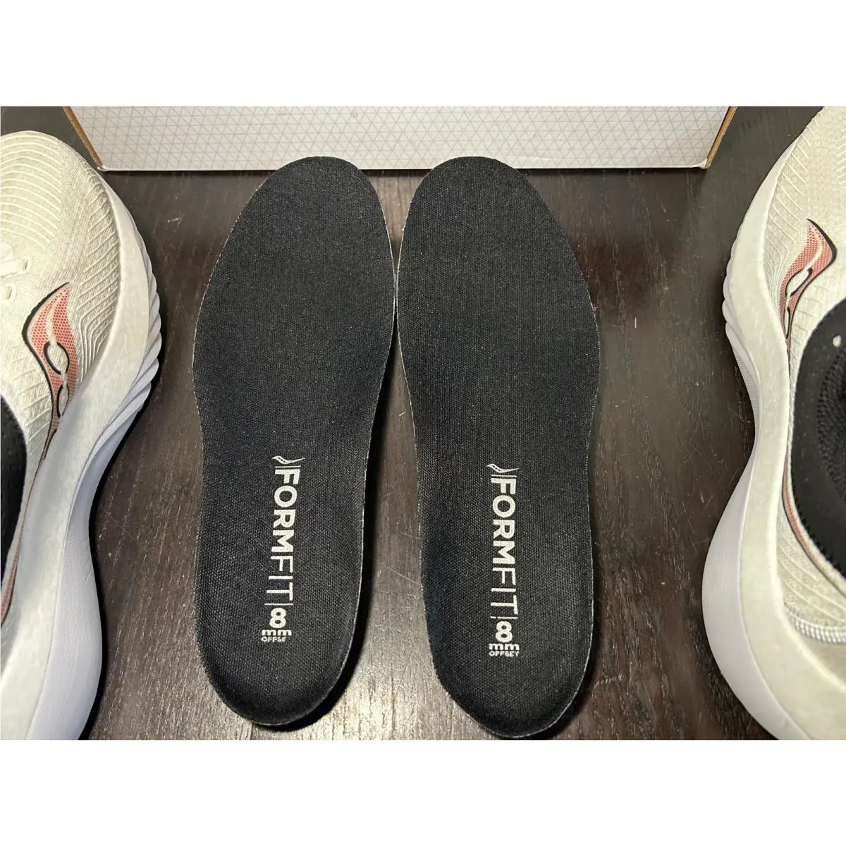 Saucony shoes - White, Black, Red 9