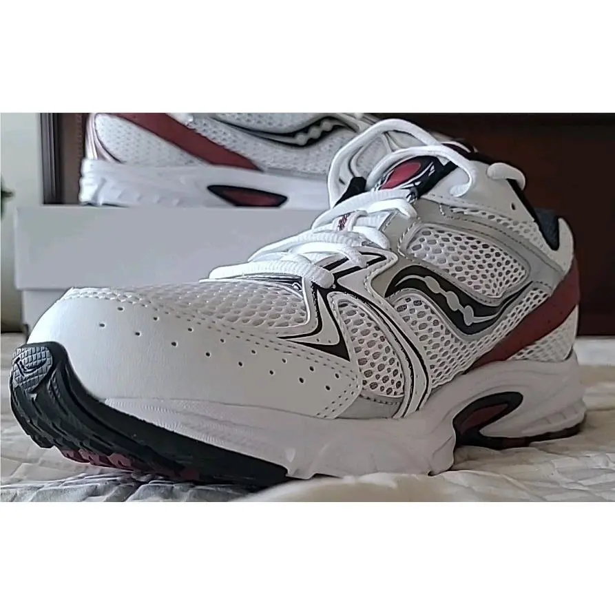 Saucony shoes - Saucony Ride Millennium - Ride Millennium - S70812-17 - White, Manufacturer: White/Red (UPC: 195020908754) 6