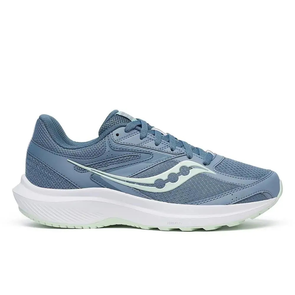 Saucony Cohesion 17 Sneakers Blue Mirage Jade Low Top Running Shoes Women US 6 - Blue