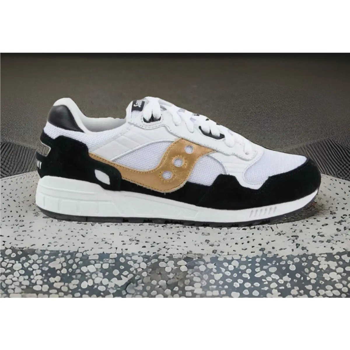 Saucony shoes - Saucony Shadow 5000 - Shadow - S70919-1 - White/Black/Gold 12