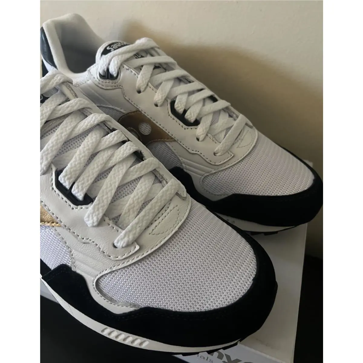 Saucony shoes - Saucony Shadow 5000 - Shadow - S70919-1 - White/Black/Gold 3