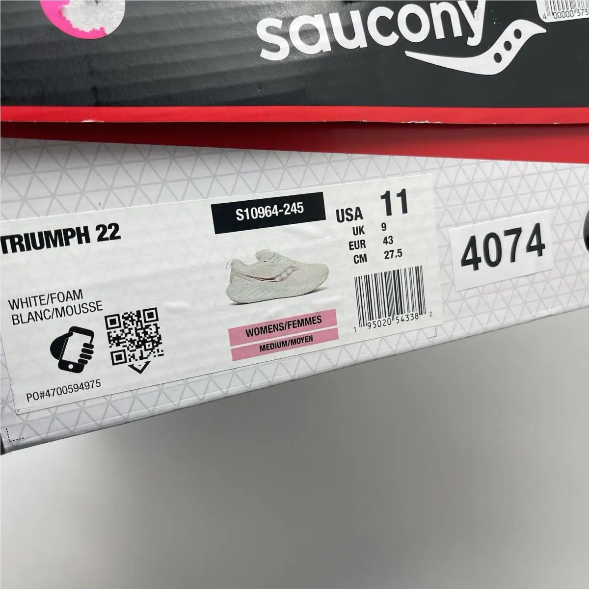 Saucony shoes - Saucony Triumph - Triumph - S10964-245 - White 5