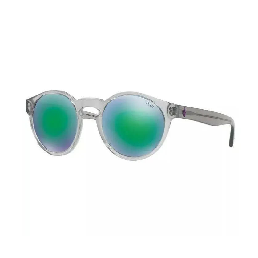 Polo Ralph Lauren Womens Sunglasses PH4101 Crystal Grey Mirrored Aviator