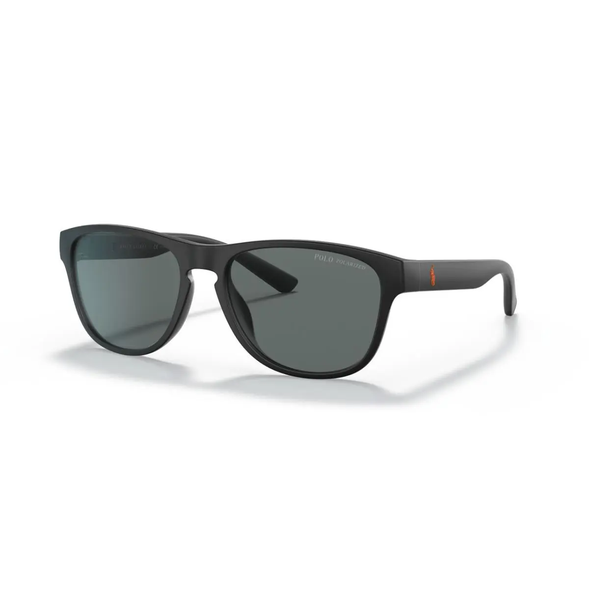 Polo Ralph Lauren Unisex Sunglasses PH4180U Matte Black/ Dark Grey Lens 56mm