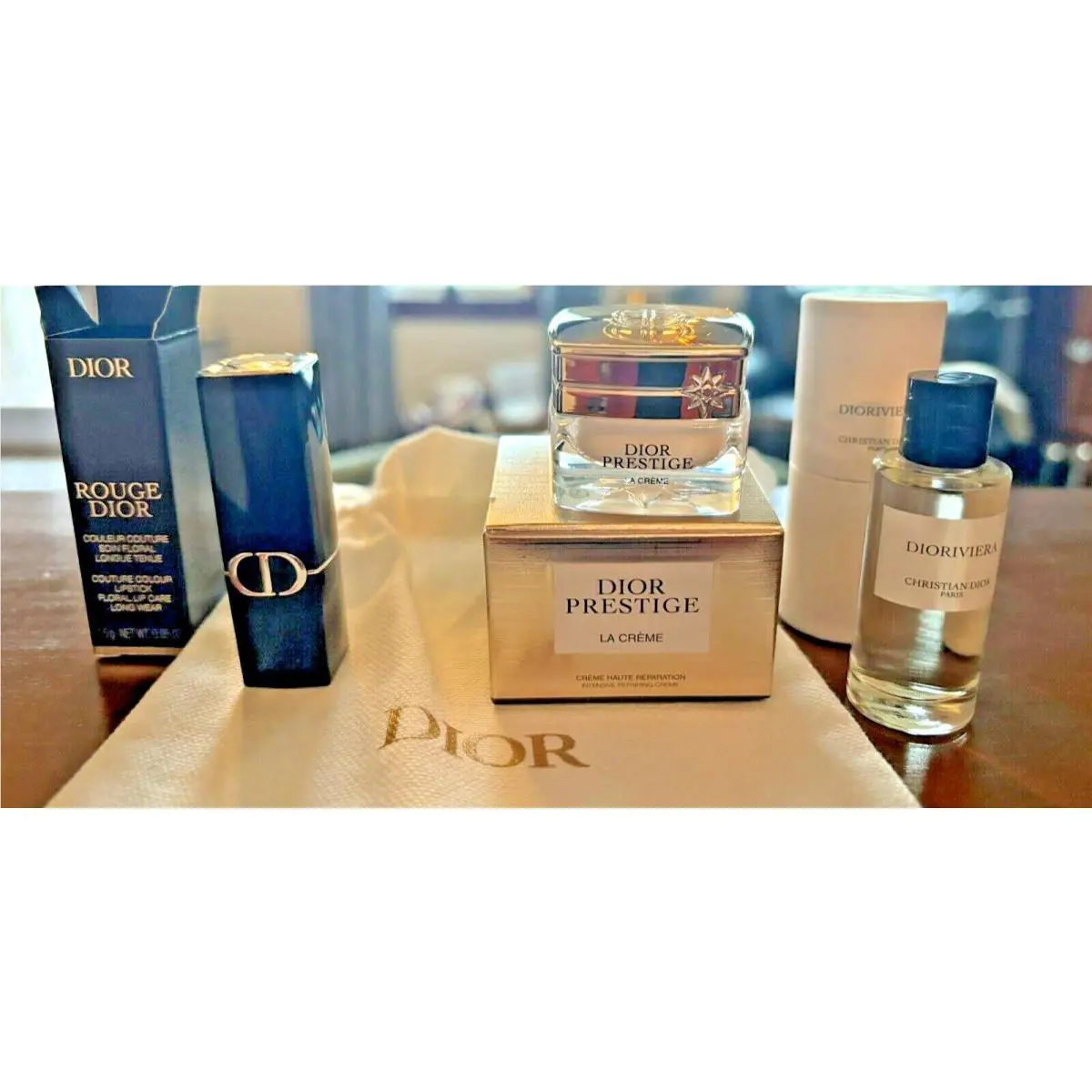 Dior Perfume Prestige Creme Lipstick Gift Birthday Wedding Bag Travel Mom =