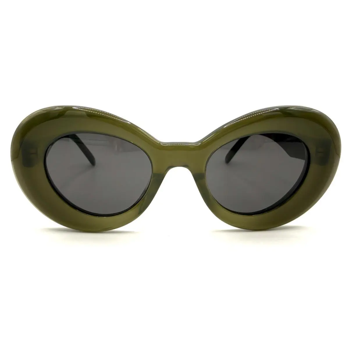 Loewe LW40112I LW 40112I 96A Green Sunglasses 47-21-140