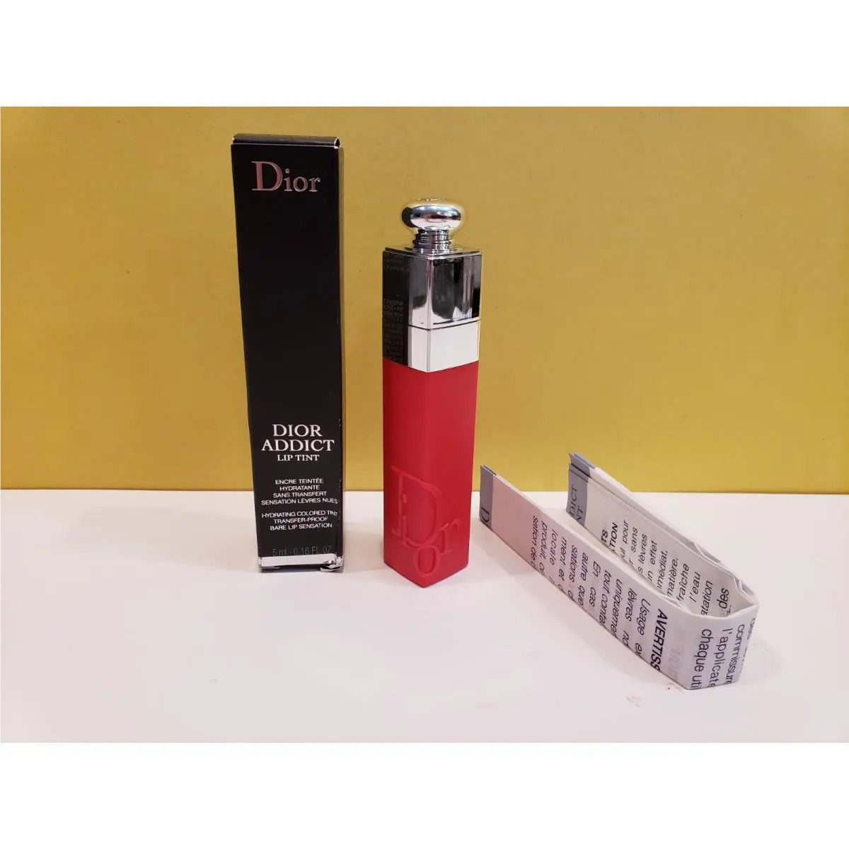 Dior Addict Lip Tint Bare Lip Sensation 561 Natural Poppy