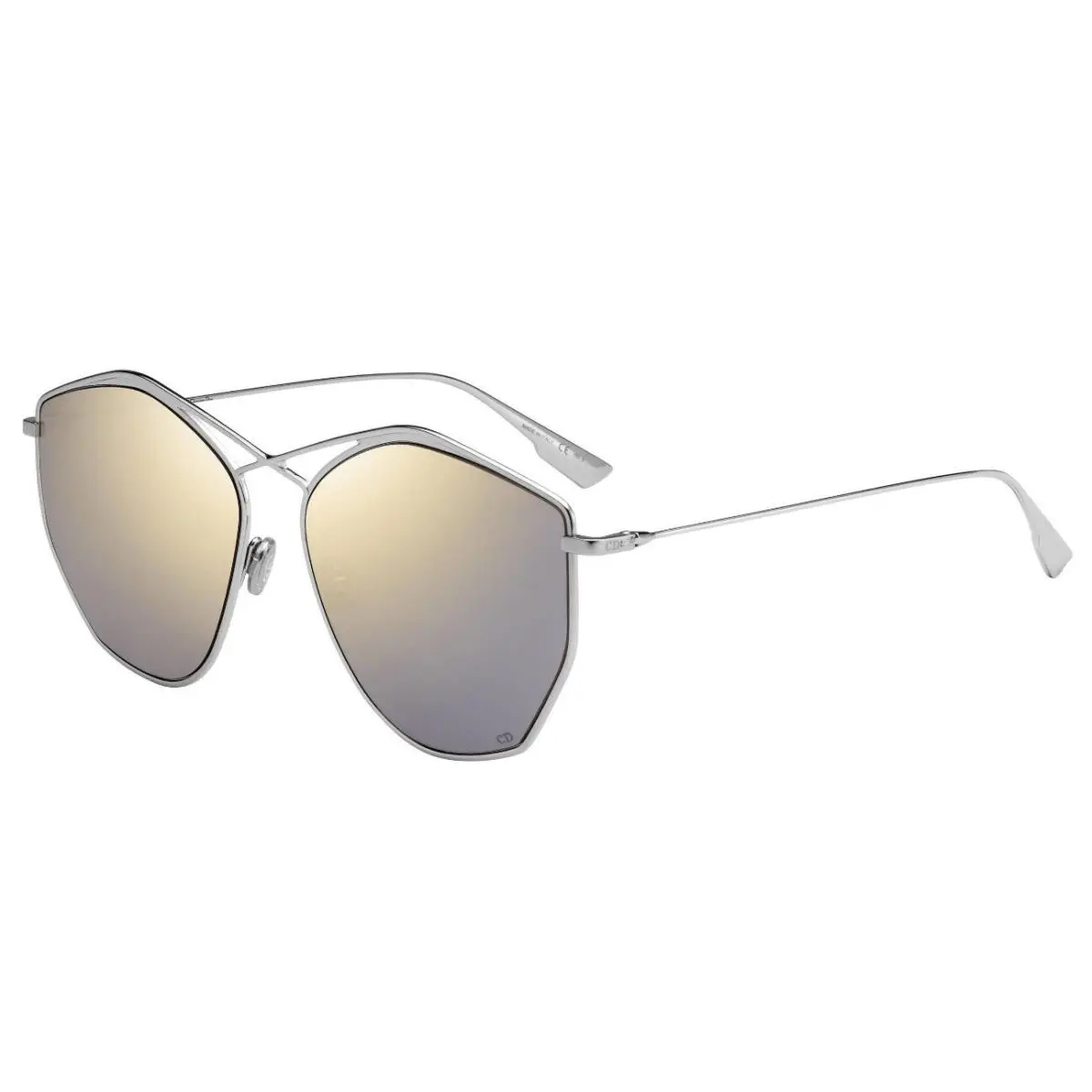 Stellaire 4 Women`s Sunglasses 010/SQ B Palladium / Gold Mirror Lens by Dior