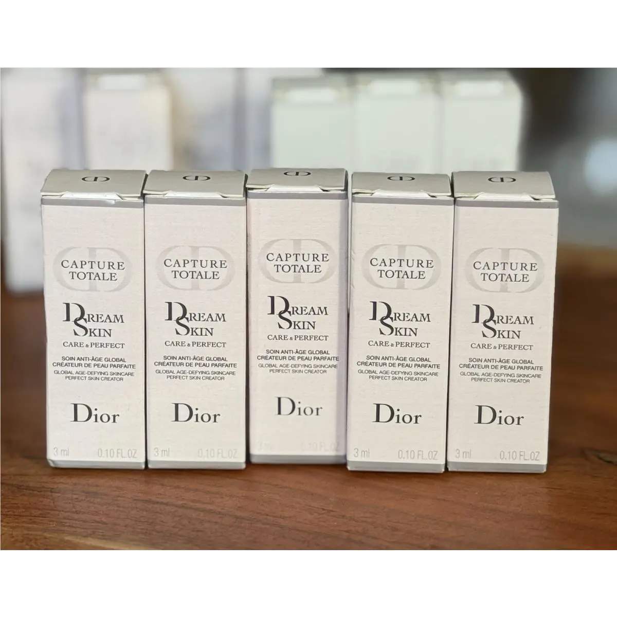 5 Dior Capture Totale Dreamskin Age Defying Perfect Skin Creator 3ml/.1 oz