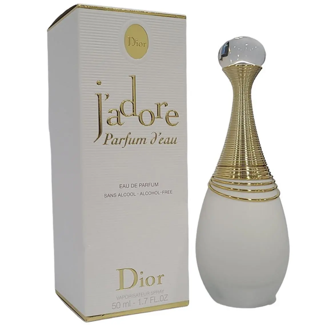 J`adore Parfum D`eau Christian  1.7 oz / 50 ml Edp Women Alcohol Free by Dior