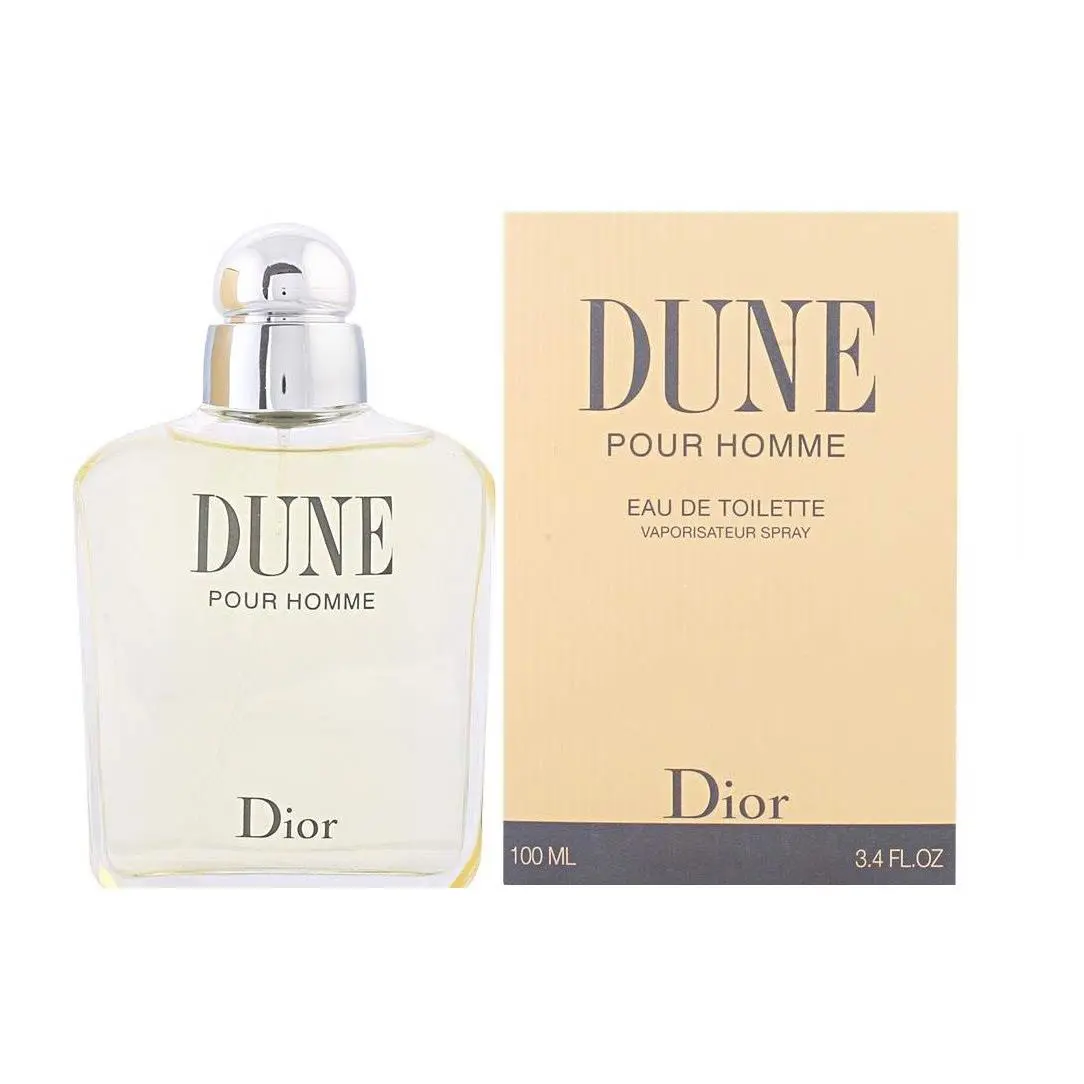 Dune Pour Homme by Christian  3.4 oz /100 ml Eau de Toilette Men Spray by Dior
