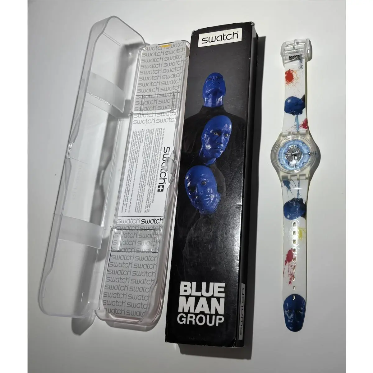 Swatch Watch Blue Man Group SUJK104C