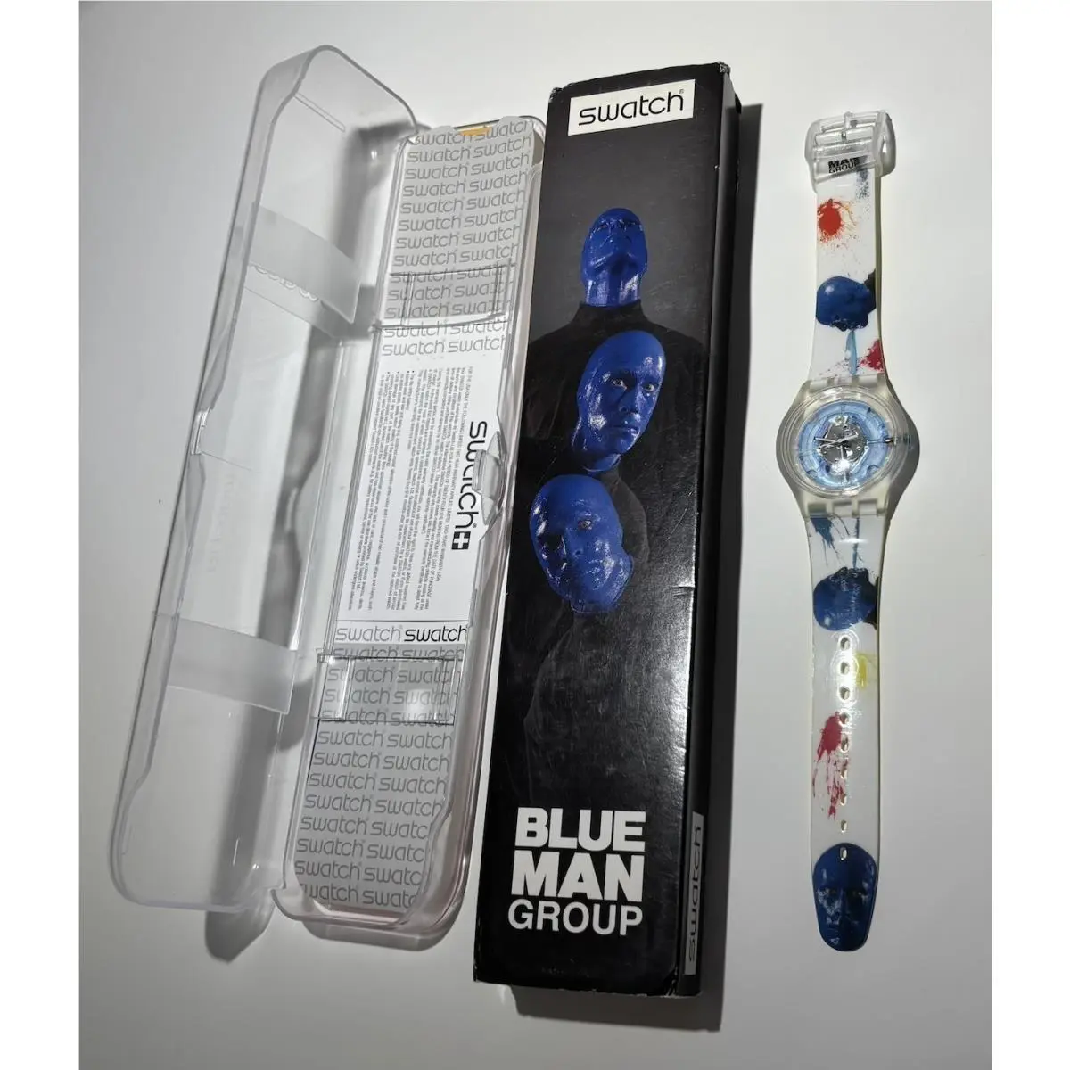 Swatch Watch Blue Man Group SUJK104C