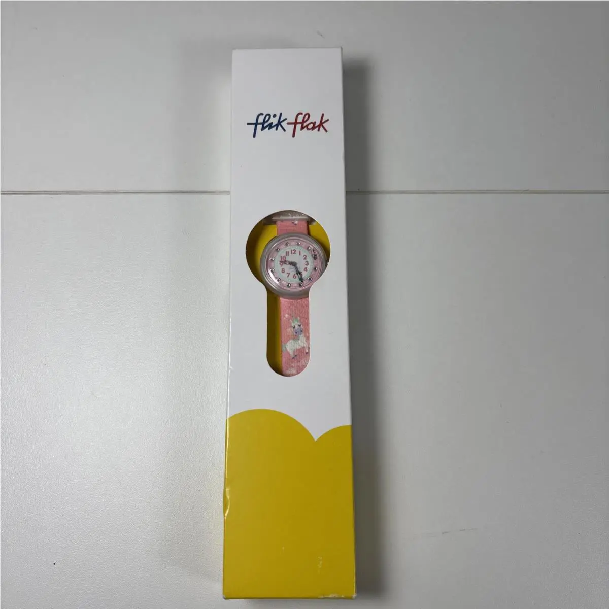 Flik-flak Swatch Kids Fluffy Dreams Watch Swiss Made Plastic Analog Pink Unicorn