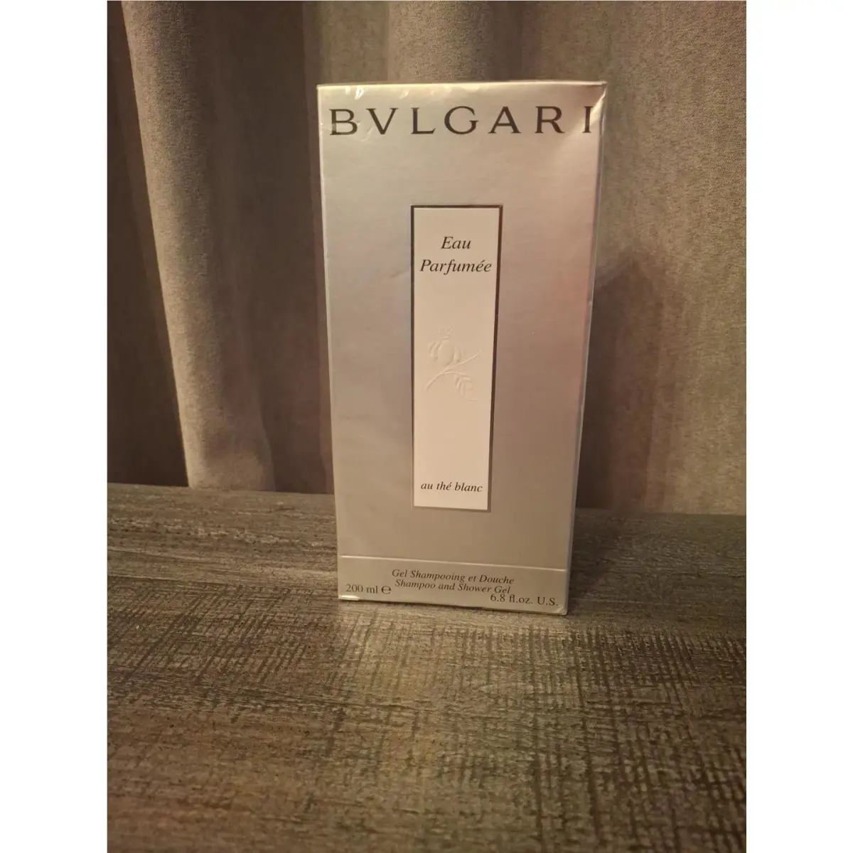 Bvlgari Au The Blanc Eau Parfume`e 6.8oz Shampoo Shower Gel