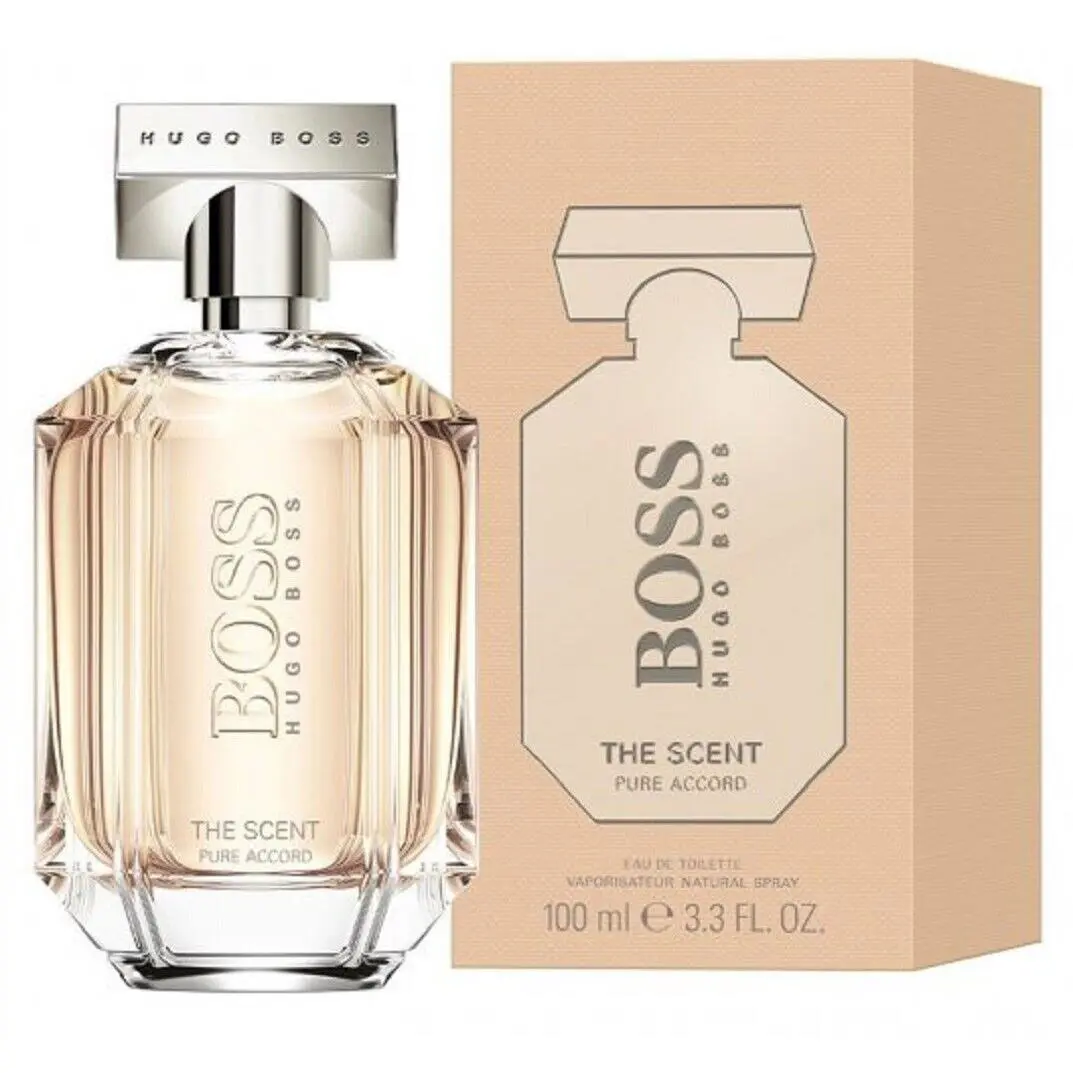 Boss The Scent Pure Accord Hugo Boss 3.3 oz / 100 ml Edt Women Perfume Spray