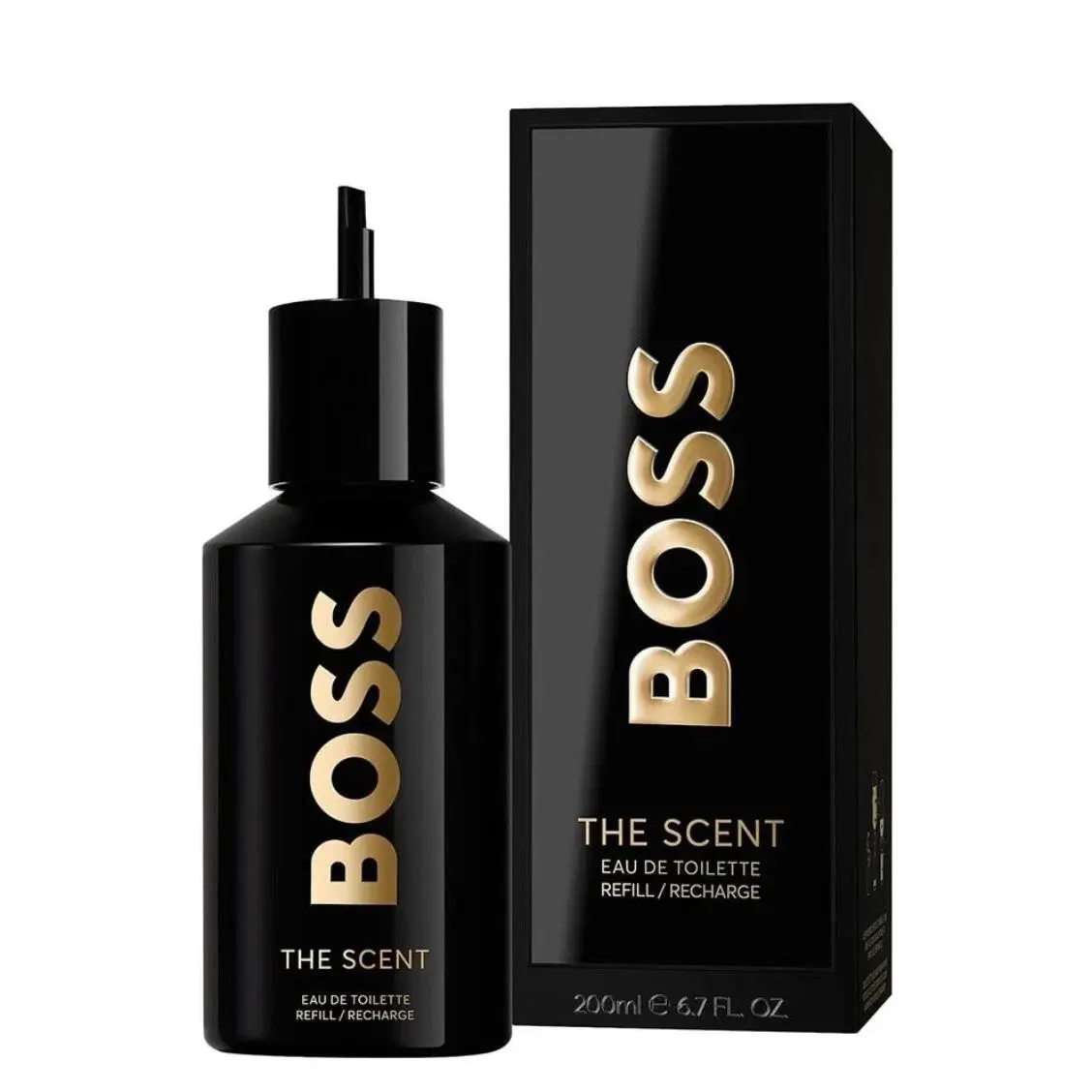 Boss The Scent Edt Refillable Spray For Men by Hugo Boss 6.7 oz / 200 ml