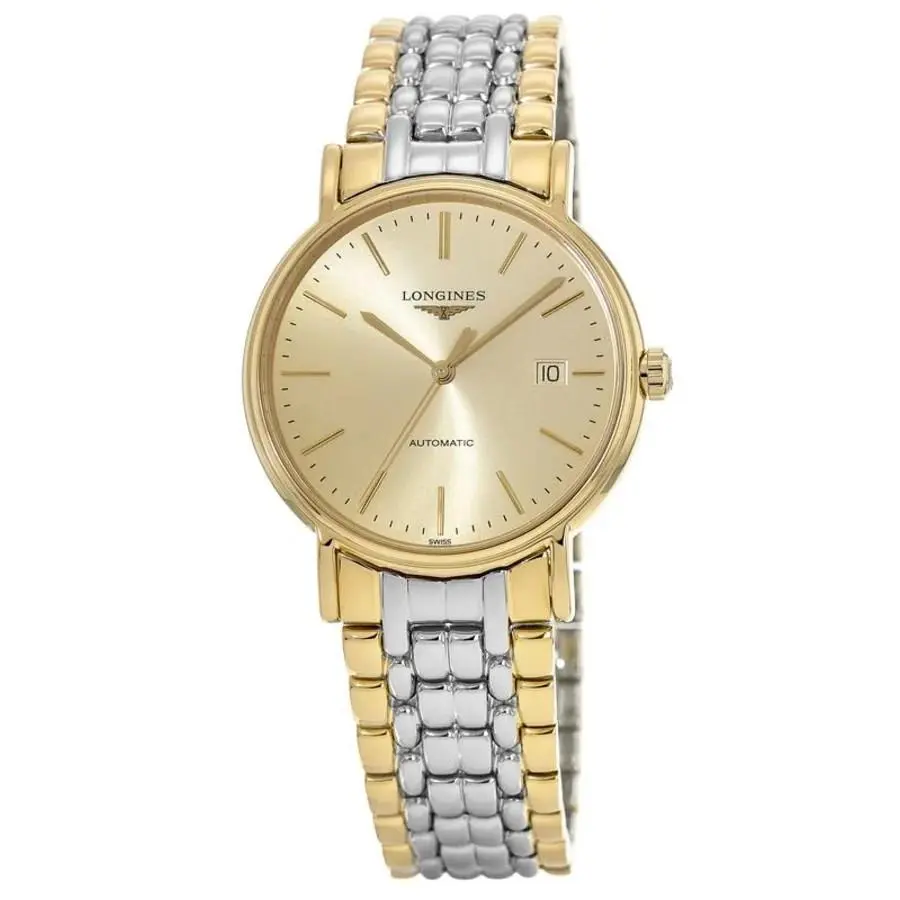 Presence Automatic Champagne Dial Men`s Watch L4.921.2.32.7 by Longines