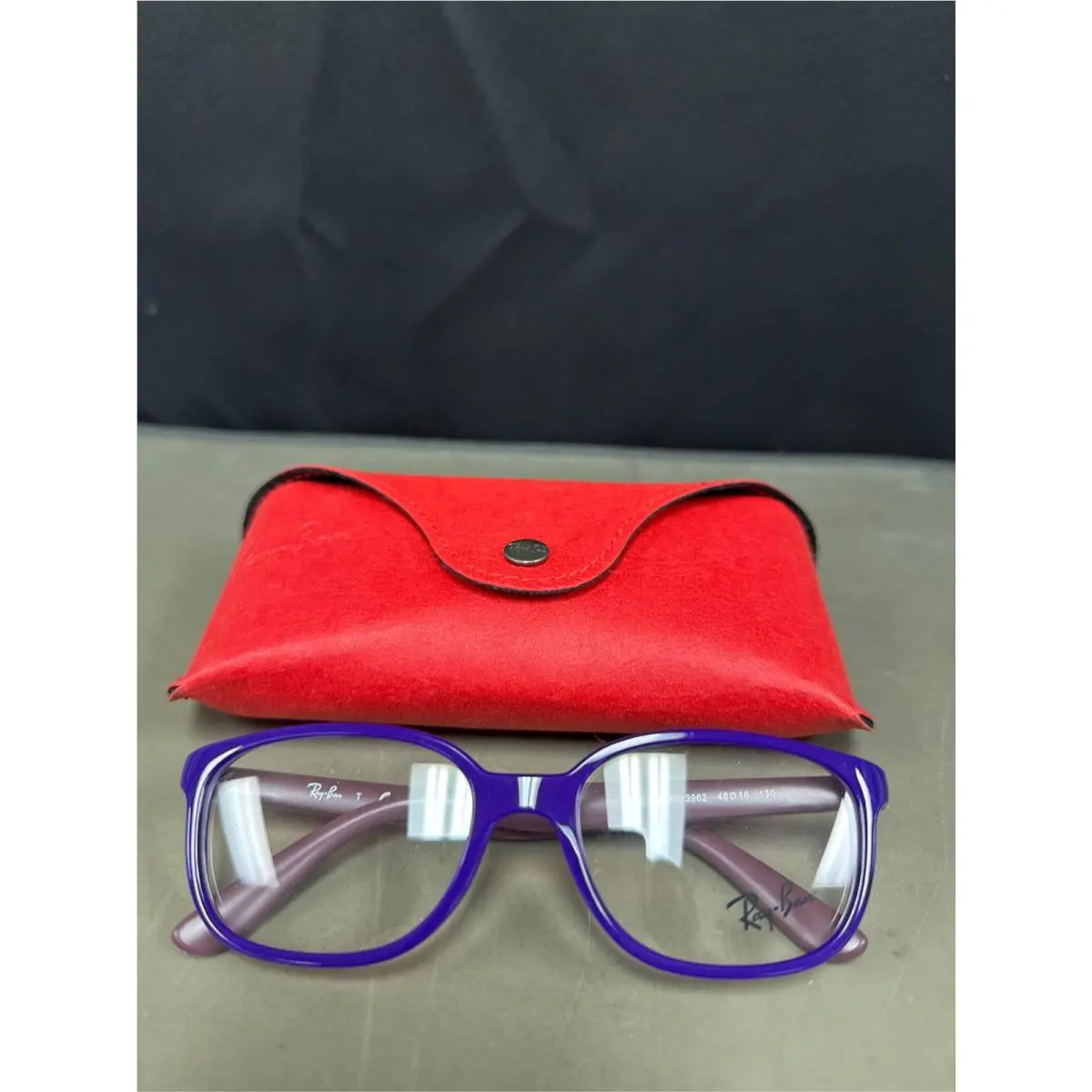 Ray-ban Kids RY1632F Asian Fit 3962 Kids` Glasses Purple Size 48 - Blue Light Bl