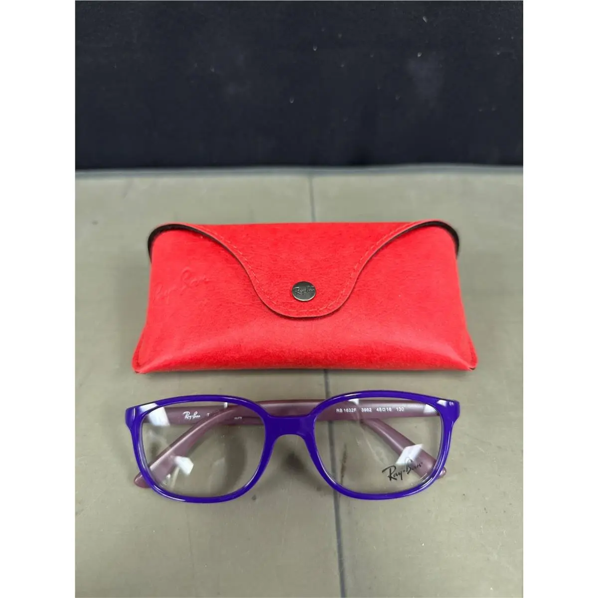 Ray-ban Kids RY1632F Asian Fit 3962 Kids` Glasses Purple Size 48