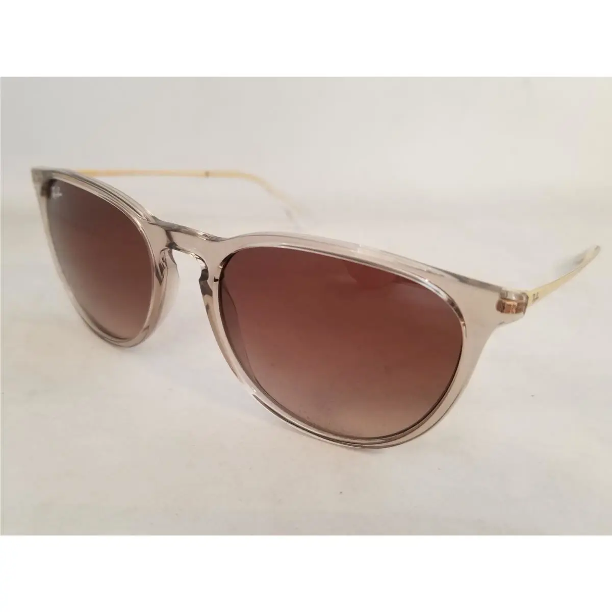 Ray Ban Erika Classic RB4171F Transparent Light Brown Sunglasses