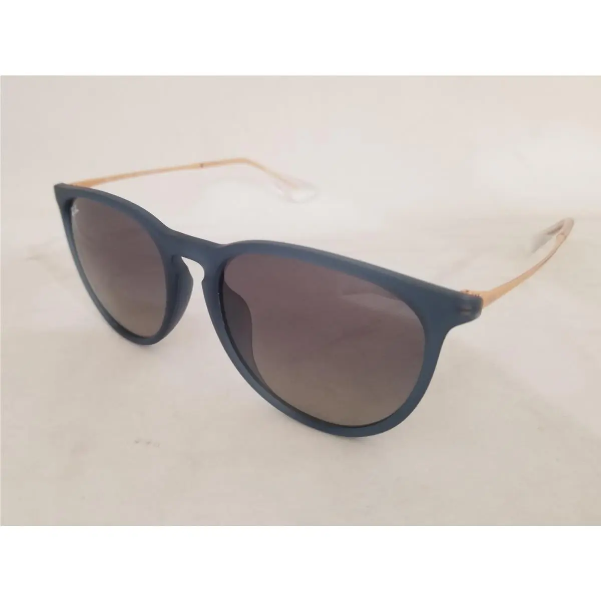 Ray-ban RB 4171F Erika Sunglasses 6813/11 Rubber Blue 57mm by Ray-Ban