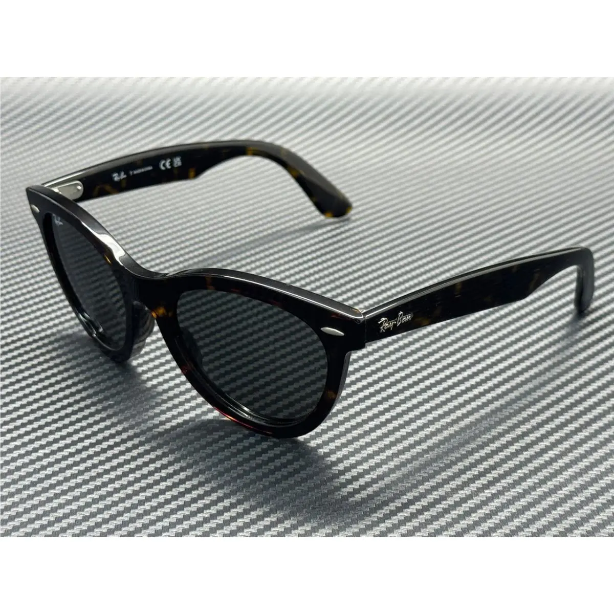 Ray Ban RB2241 902 B1 Havana Dark Grey Unisex 54 mm Sunglasses