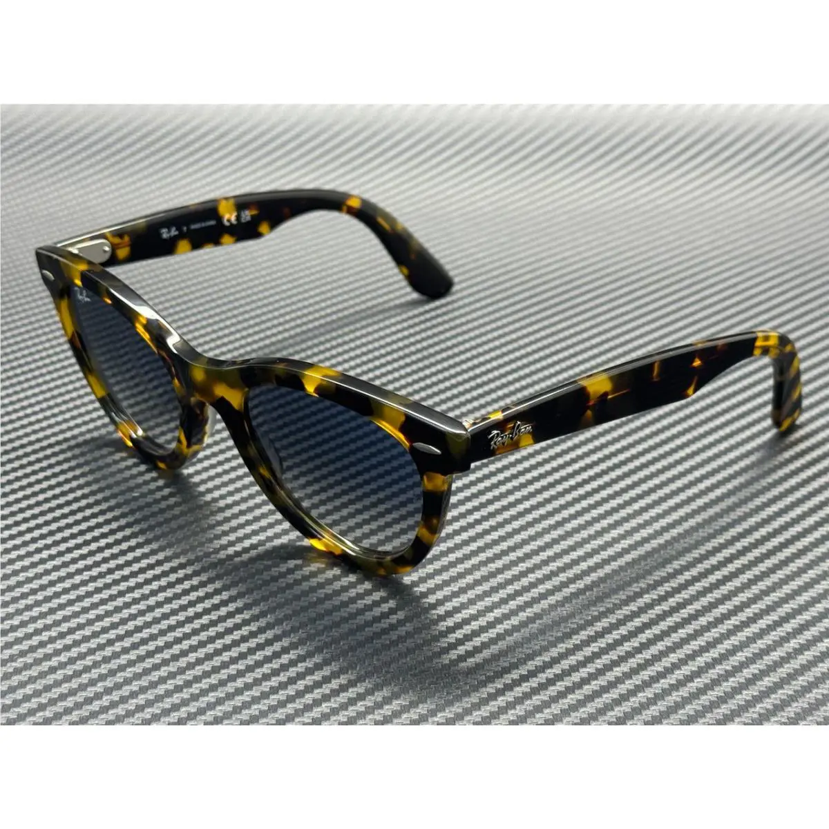 Ray Ban RB2241 13323F Yellow Havana Blue Gradient Unisex 54 mm Sunglasses