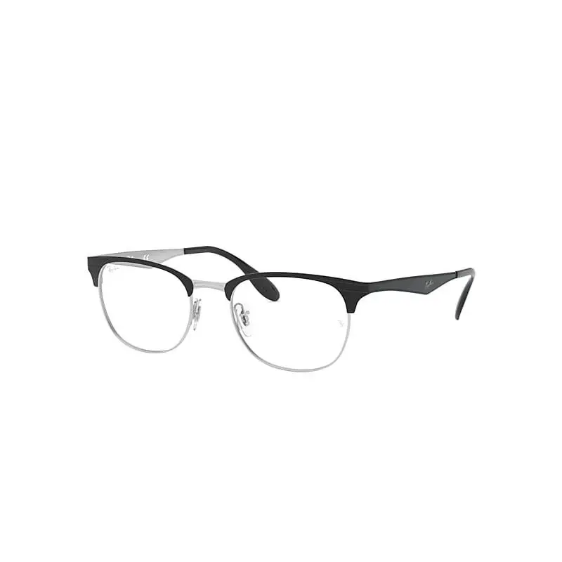 Ray-ban 0RX6346 2861 52-19-145 Black Unisex Eyeglasses