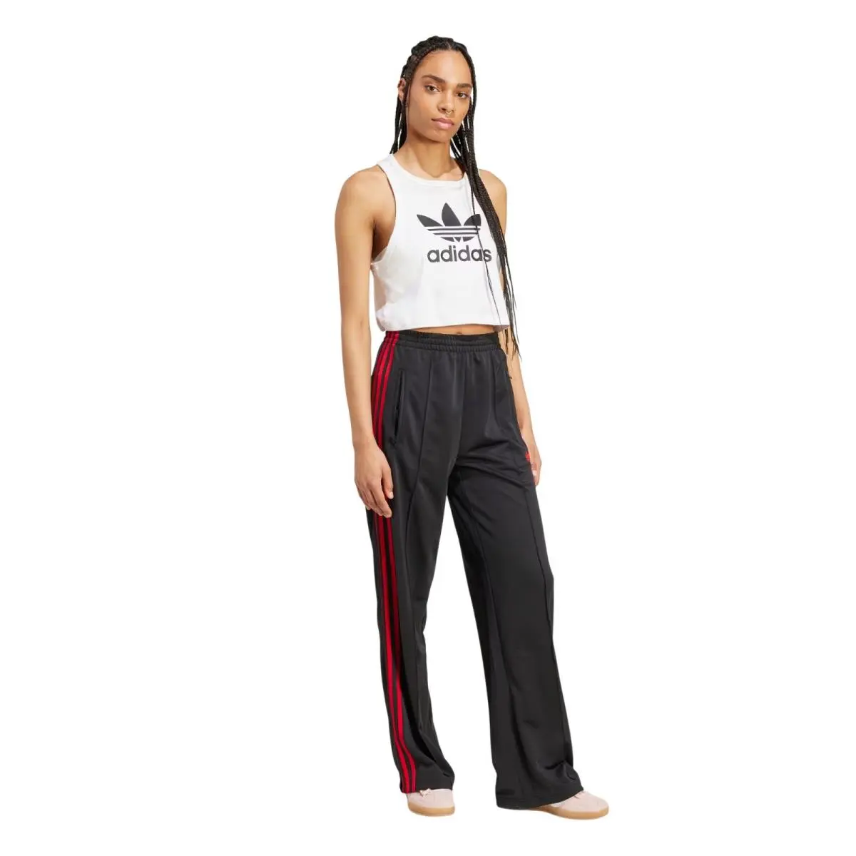 Adidas clothing - Black/Better Scarlet 7