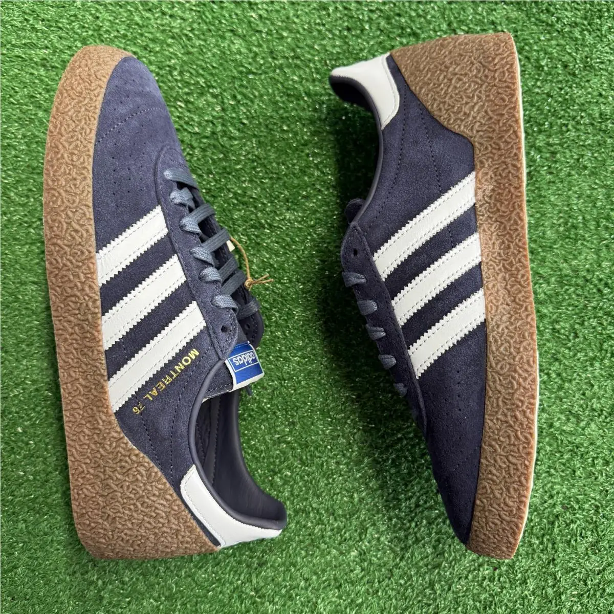 Adidas shoes - Montreal 76 Shadow Navy Halo Blue - JR8372 - Blue 0