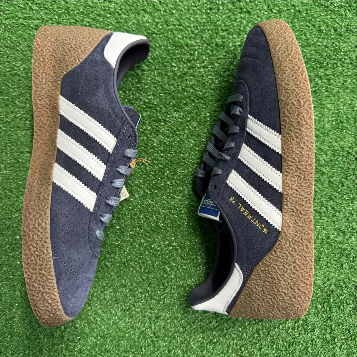 Adidas shoes - Montreal 76 Shadow Navy Halo Blue - JR8372 - Blue 1