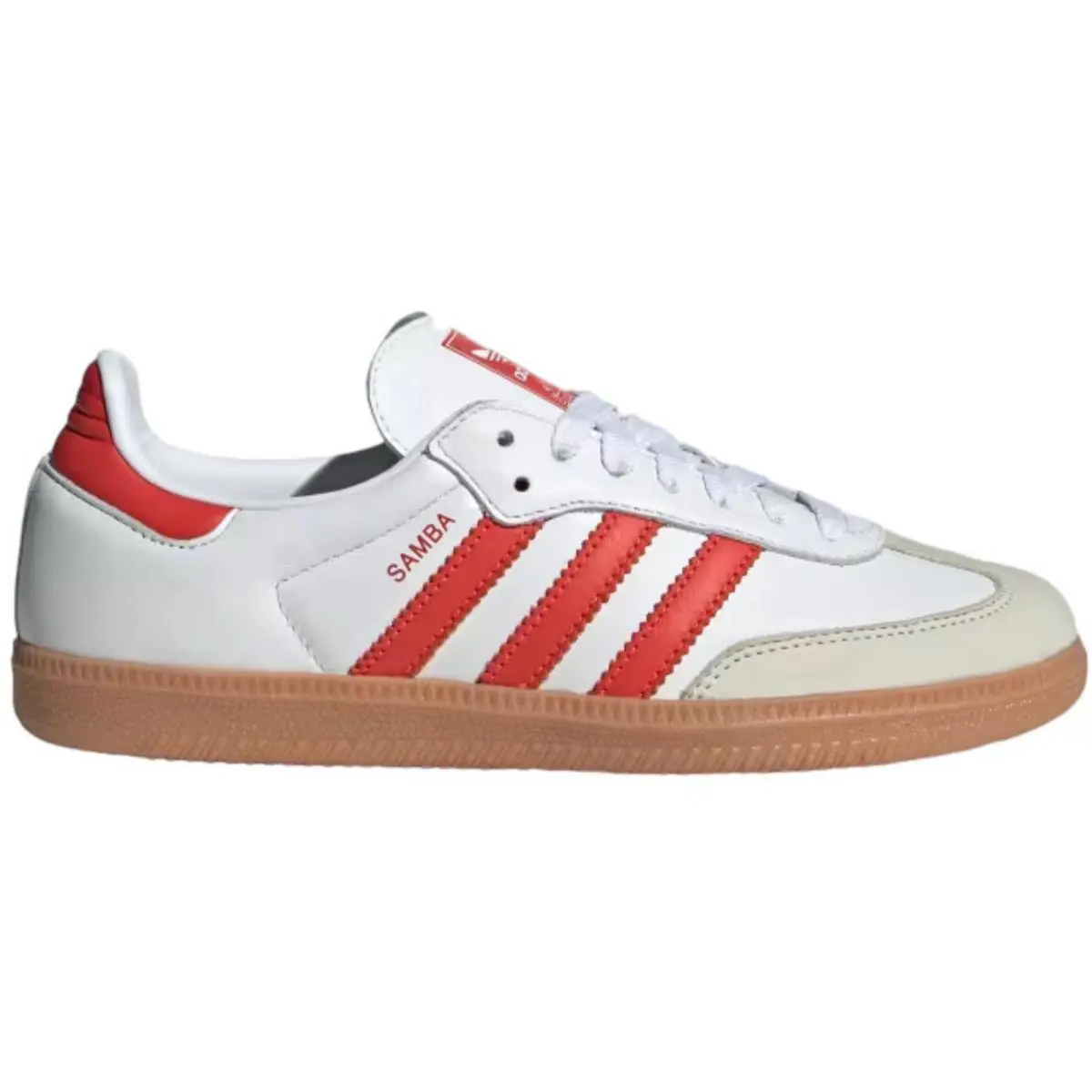 Adidas Originals Samba OG Women`s Casual Shoes White Red White US Size 6