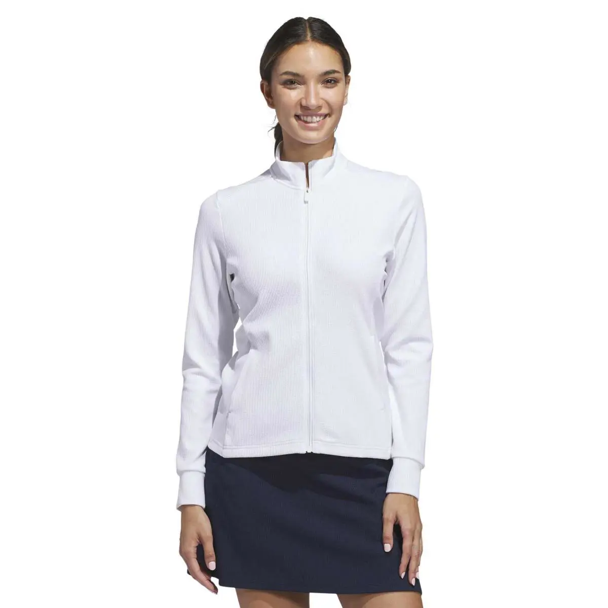 Adidas shoes - Performance Texture Full Zip - Performance Texture Full Zip - White 1