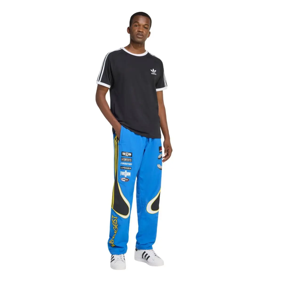 Adidas clothing - Adidas Teamgiest Track Suit - Teamgiest Track Suit - Blue 6
