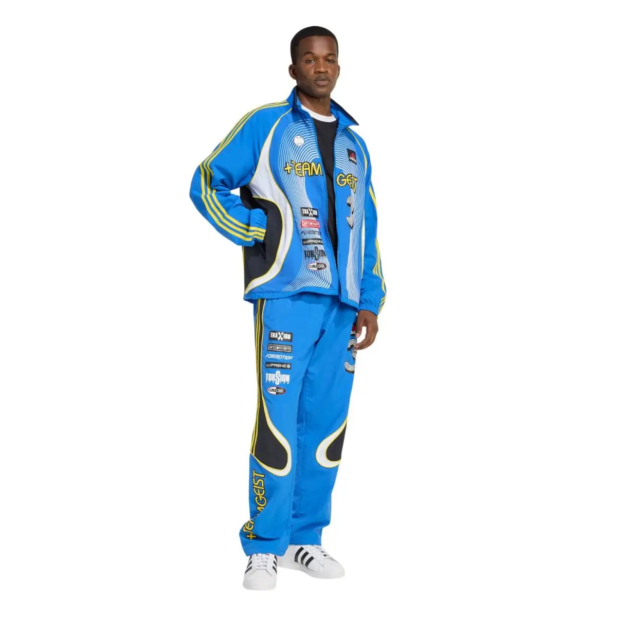 Adidas clothing - Adidas Teamgiest Track Suit - Teamgiest Track Suit - Blue 11