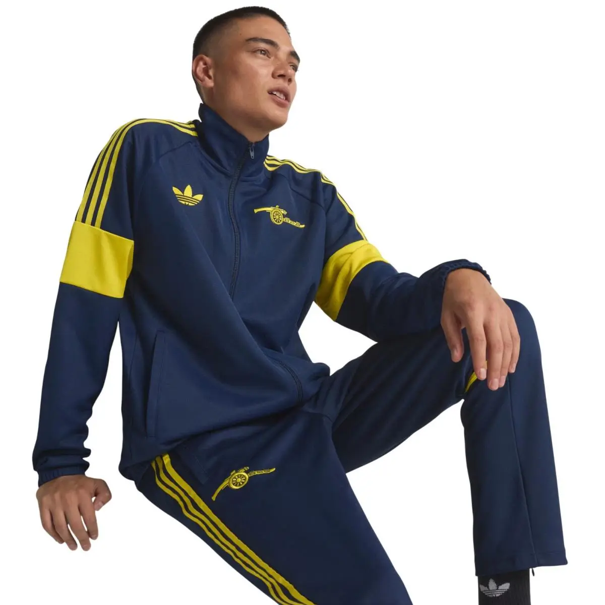 Adidas clothing - Adidas Arsenal FC LFSTLR Track Jacket - Night Indigo 6