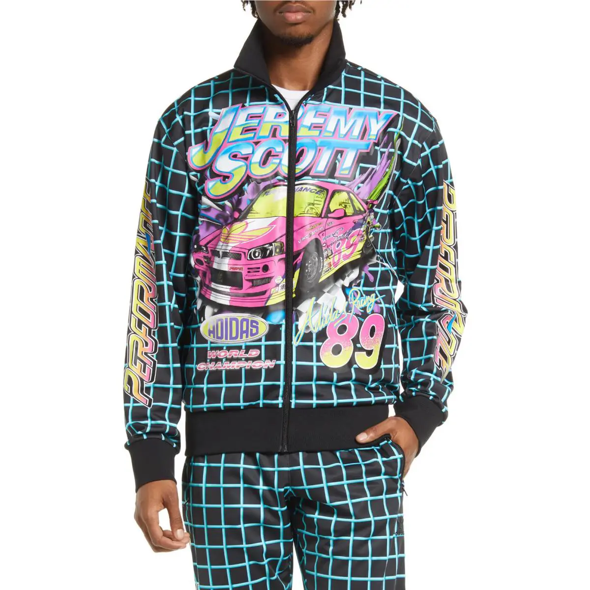 Adidas clothing - X Jeremy Scott Rally Track Suit - Black 11