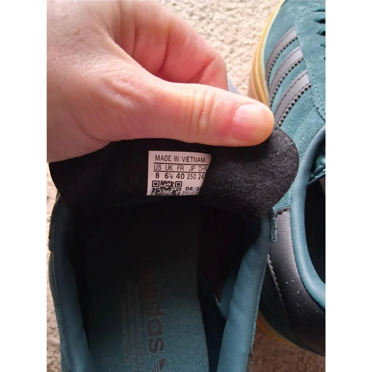 Adidas shoes - adidas Gazelle - Gazelle - JQ3583 - Green 4