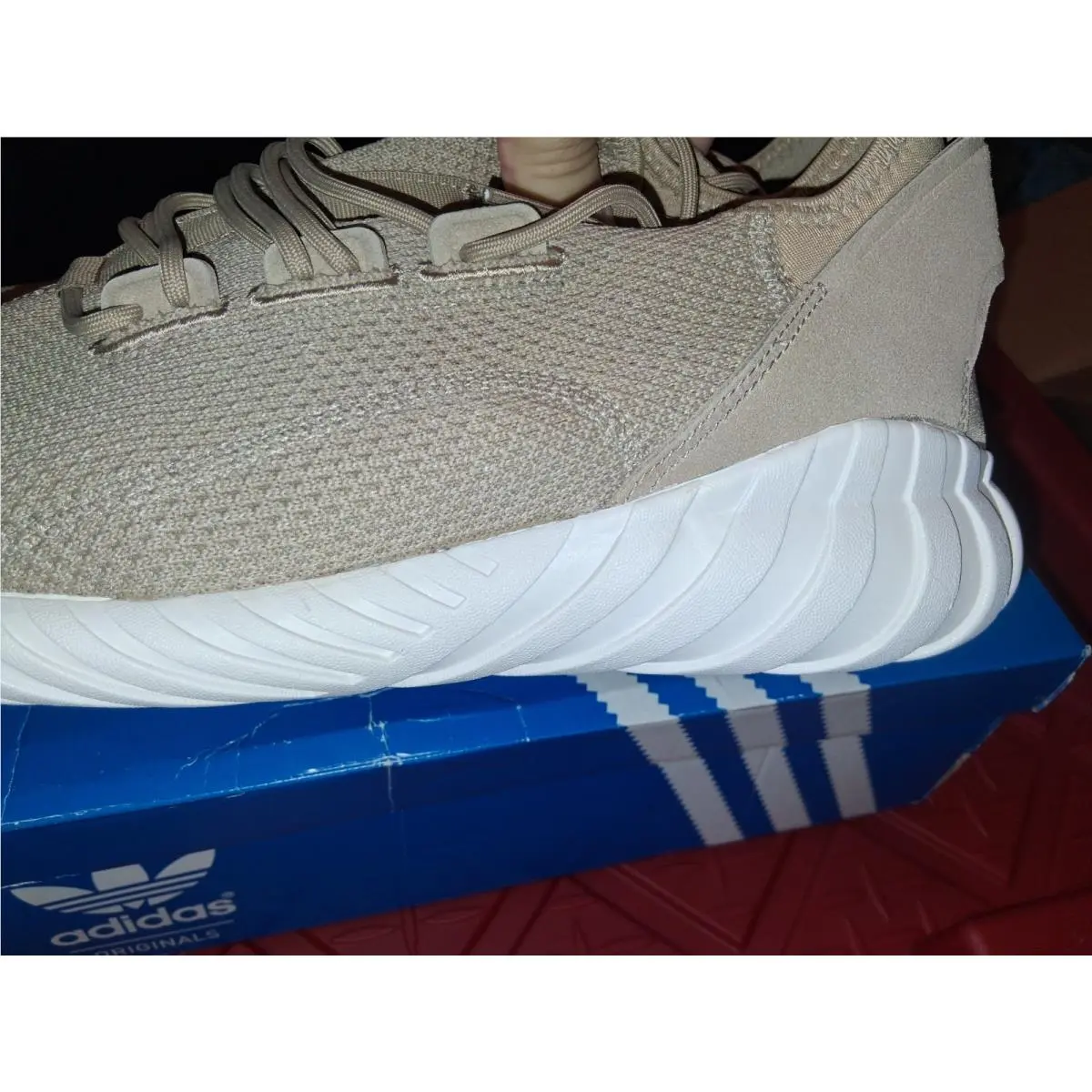 Adidas shoes - adidas Tubular Doom - Tubular Doom - BY3562 - Beige 1