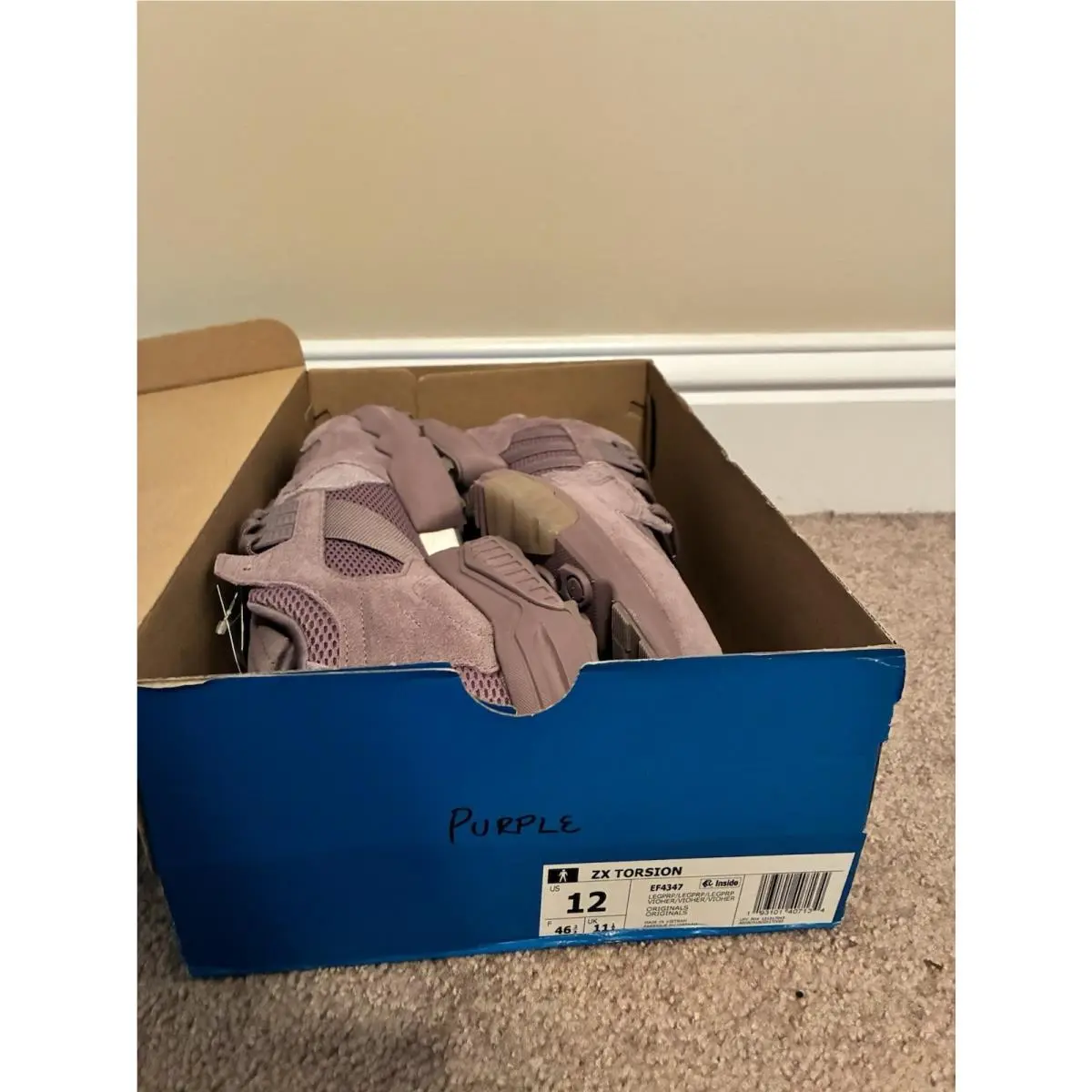 Adidas shoes - adidas ZX Torsion - Torsion - Purple 2