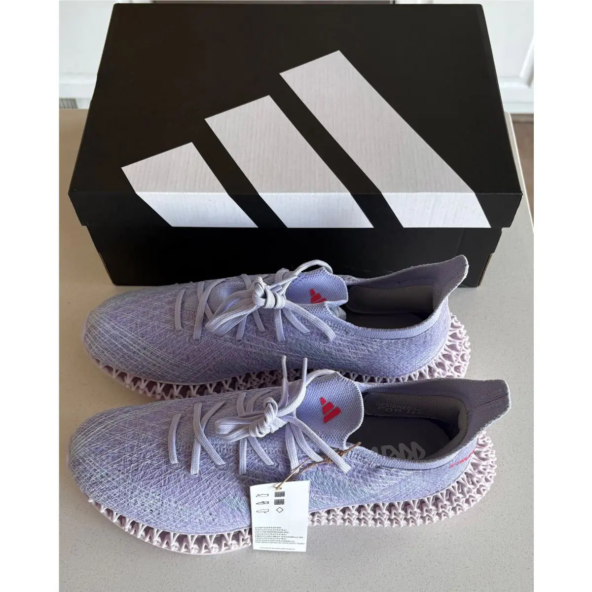 Adidas shoes - adidas 4Dfwd X Strung Running - JI1392 - Purple (UPC: 197615316531) 5