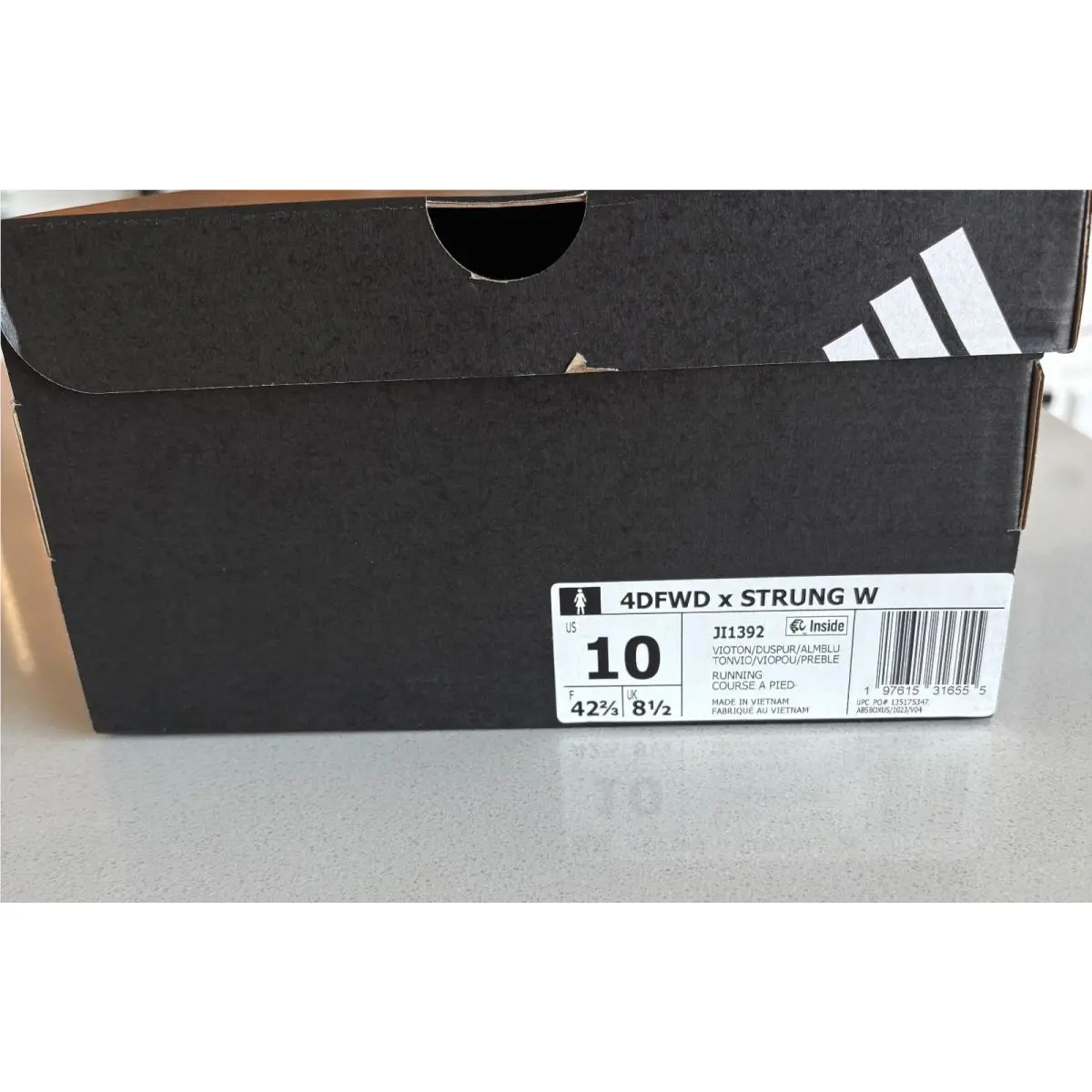 Adidas shoes - adidas 4Dfwd X Strung Running - JI1392 - Purple (UPC: 197615316531) 2