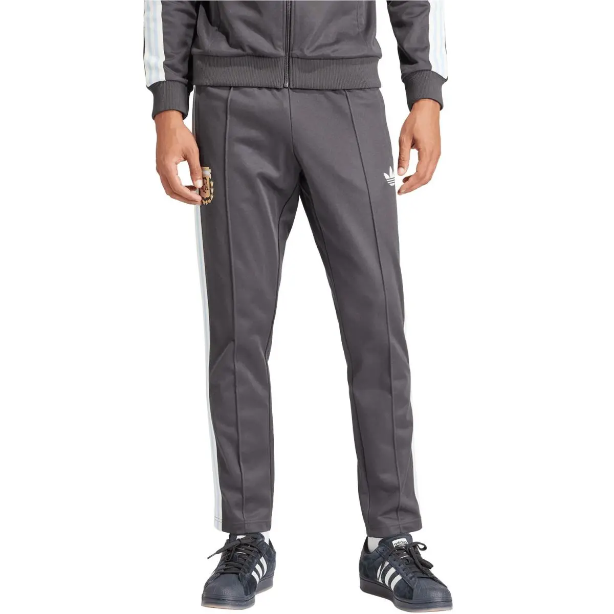 Adidas clothing - adidas Men`s Soccer Argentina Pants - IU2157 - Gray, Manufacture: Utility Black 0