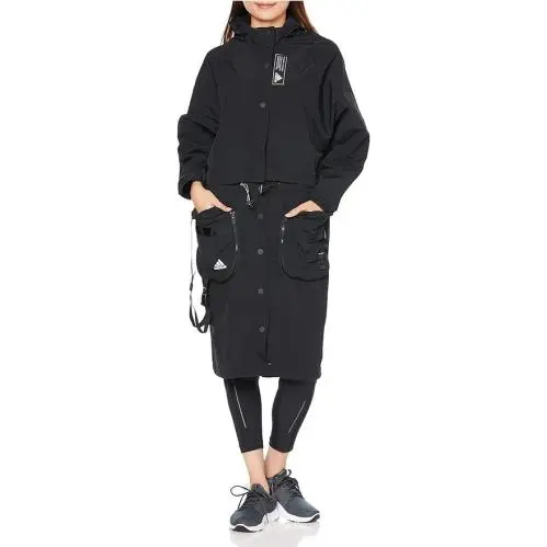 Adidas Sportswear 3 in 1 Parka Jacket Size S Black Multi Deporte GI4631